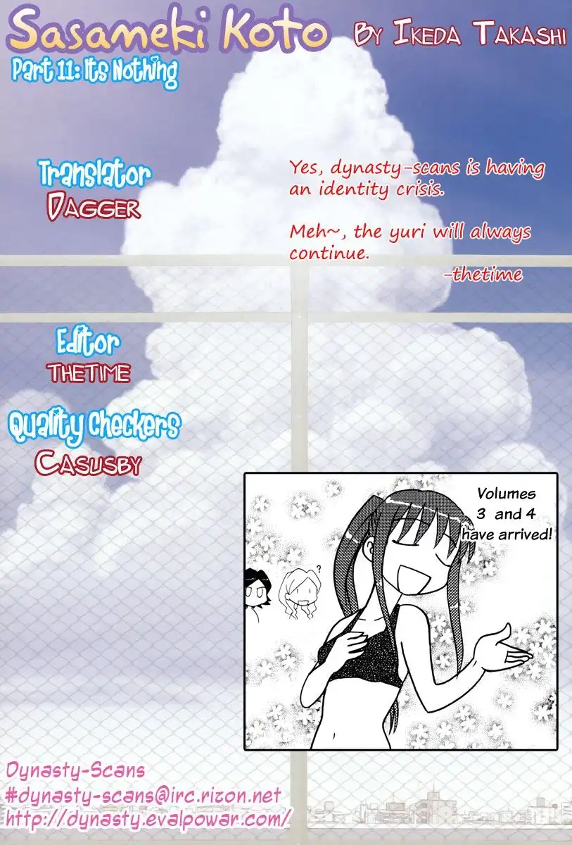 Sasameki Koto Chapter 11 27